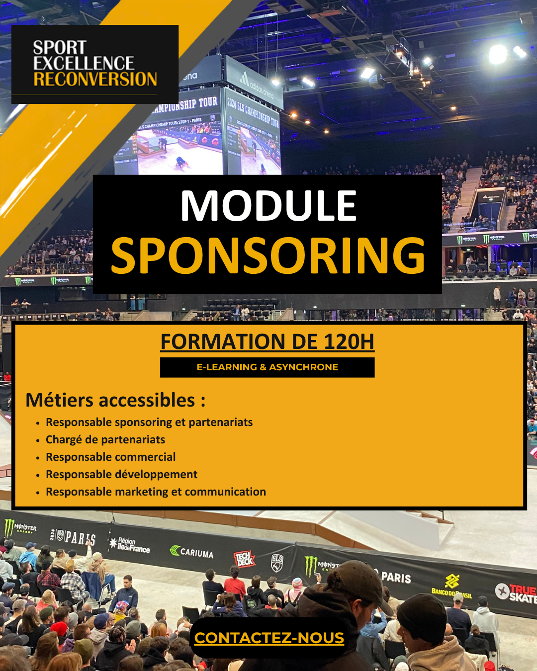 Développez votre expertise en sponsoring sportif